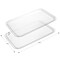 Olde Midway Pastry Display Cases, Commercial Acrylic Countertop Bakery Display Cabinets with Removable Trays